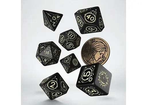 Набір кубиків The Witcher Dice Set. Ciri - The Zireael , 7 шт. (SWCI03) - фото 2