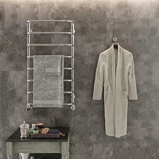 Водяна рушникосушарка Kosser Скоба 700x430/6 ДС03, Хром - фото 4