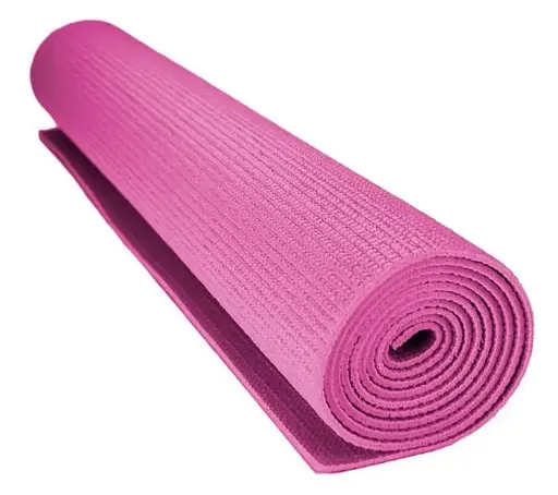 Коврик для йоги и фитнеса Power System PS-4014 PVC Fitness Yoga Mat Pink (173x61x0.6) (PS-4014_Pink) - фото 2