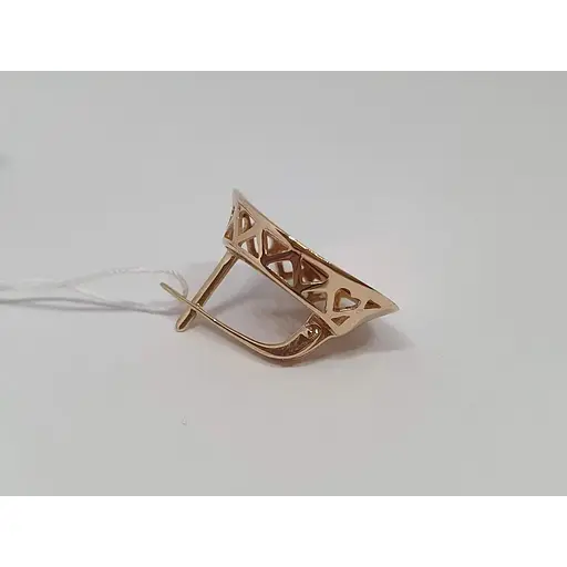 Золотые серьги Favoritum. 210105 - фото 2