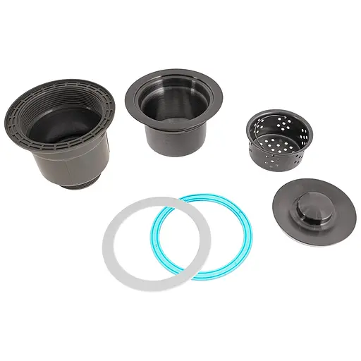 Кухонная мойка черная из нержавеющей стали 1.5 мм многофункциональная Nett NB-7048, Черный - фото 9