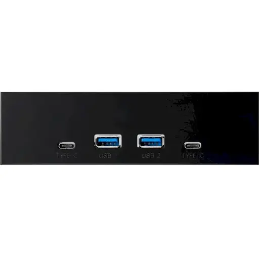 USB-хаб Frime USB 3.1 2 x type A & 2 x type C VL820 Black (ECF-FP2xTA&2xTC.54)