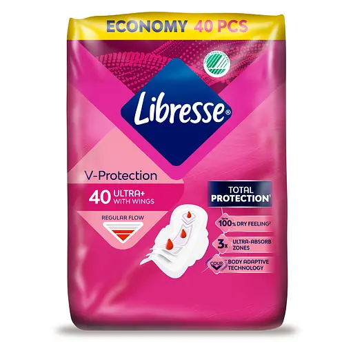 Набір: прокладки гігієнічні Libresse Ultra Normal Soft 40 шт. + гігієнічні прокладки Libresse Goodnight Maxi 16 шт.  - фото 3