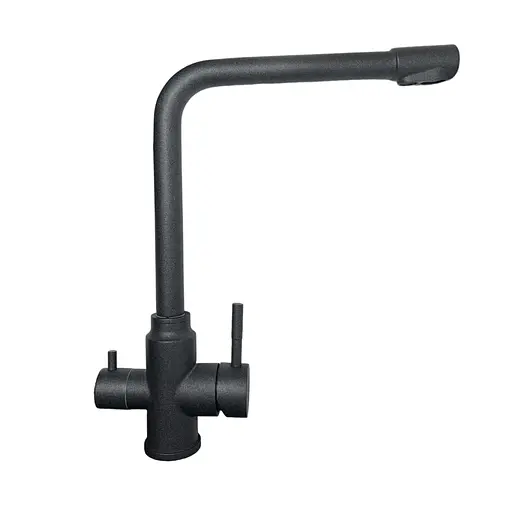 Смеситель для кухни под фильтр Adamant SA-021 графит 02113, Графит - фото 2