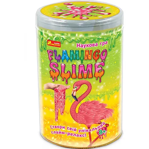 Детский набор для научных опытов Слизь маленькая. Фламинго 0347У