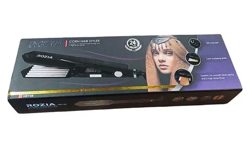 Професійна плойка гофре для кореневого об'єму волосся Rozia HR 746 велике гофре кераміка 30 Вт - фото 10