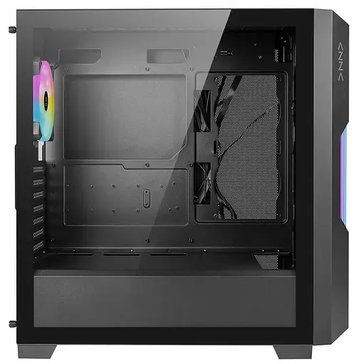 Корпус AZZA GUARDIAN GLASS черный (CSAZ-520BG) без блока питания - фото 4