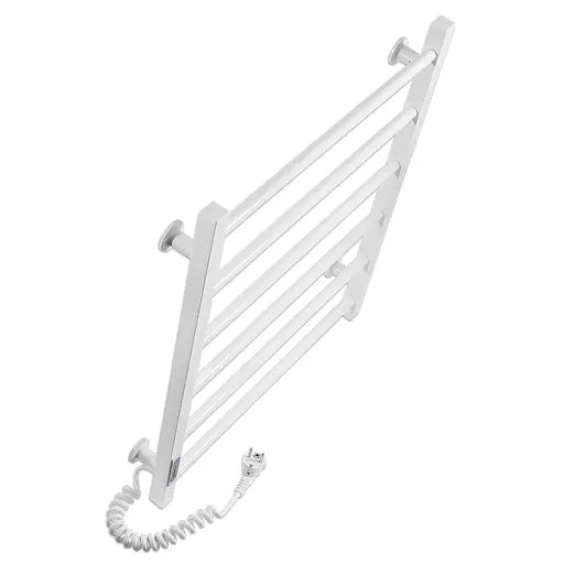 Електрична рушникосушарка Laris Зебра Альфа ЧФ6 500x600 Е ліва R3 77700069, Білий, Ліве, Електронний - фото 4