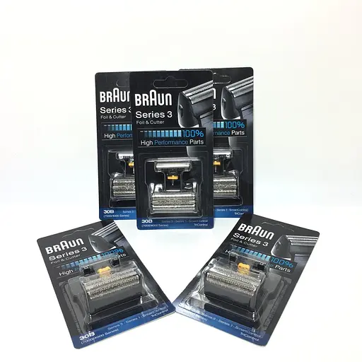 Сетка + нож 30B для бритвы Braun Series 3, TriControl, Syncro, 195s-1,197s-1, 330, 340, 7505, 7520, 4775, 4815 - фото 8