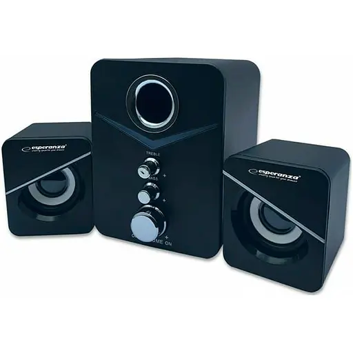 Акустическая система Esperanza 2.1 Cancan Speakers EP153 USB-C (EP153) - фото 1