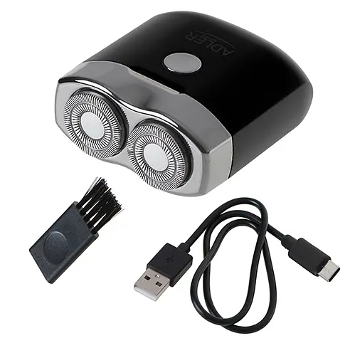 Дорожня бритва Adler AD 2936 на 2 головки з USB - фото 6