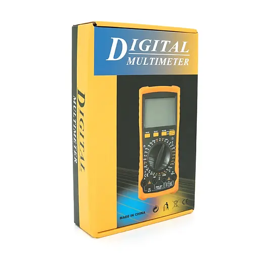 Мультиметр VC-9805 Вимірювання: V, A, R, C, L, F, Т (190 х 89 х 28 ) 0,32 кг - фото 2