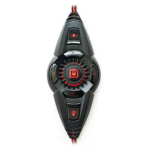 Ігрова гарнітура Real-EL GDX-8000 Black-Red (EL124100017) - фото 4
