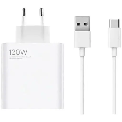 Зарядное устройство для Xiaomi 120W Charger + USB Type-C Cable White (BHR6034EU)