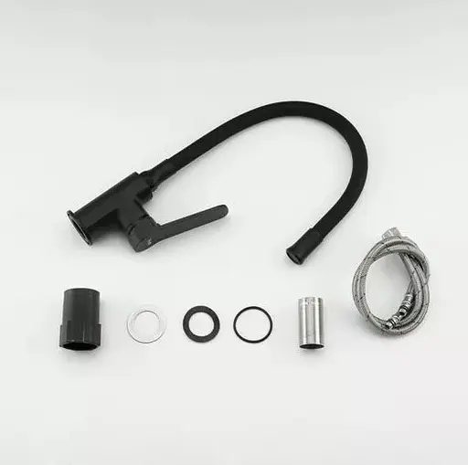 Змішувач для кухні Frap з гнучким виливом F4462 - фото 5