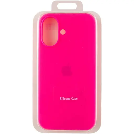 Чохол Epik Silicone Case Full Protective AA для Apple iPhone 16 Plus 6.7 Рожевий/Barbie pink - фото 7