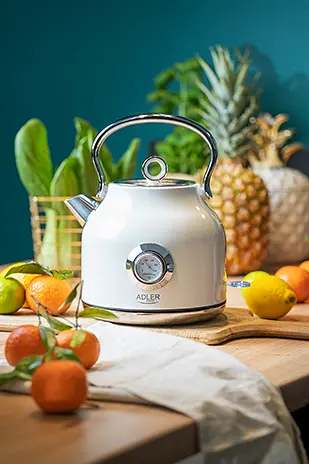Електрочайник з термометром Adler AD 1346 White - фото 7