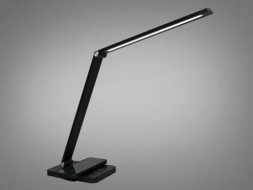 Лед настольная сенсорная лампа в для рабочего стола, 5 Вт, черный - фото 1