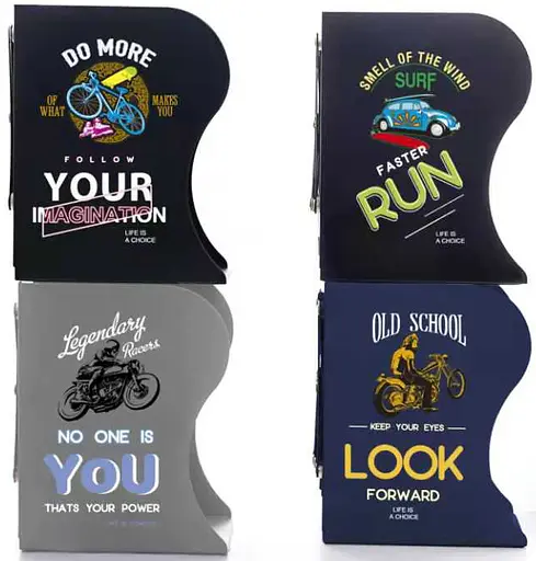 Полка-держатель для книг раздвижная металлическая Авто, Мото, 15x10x19 см, 6626 (в ассортименте) - фото 2