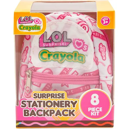 Уценка. Набор для творчества Crayola Мини-рюкзак розовый (35054-C) - фото 4