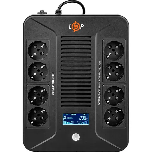Джерело безперебійного живлення (ДБЖ) LogicPower LP-UL800VA-8PS 480W (16161) [107268]