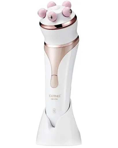 Эпилятор Kemei Km-296 с насадками (Белый) - фото 4