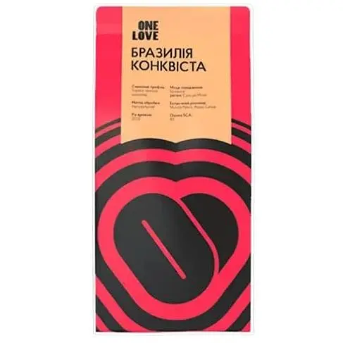 Кофе в зернах One Love Brazil Conquista, 1 кг - фото 1