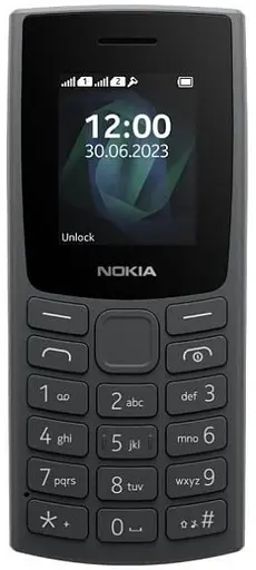 Мобильный телефон Nokia 105 TA-1569 SS 2023 Charcoal no charger UA UCRF - фото 2