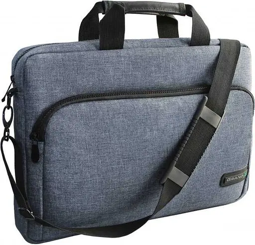 Сумка для ноутбука Grand-X 14'' SB-138 Grey-Blue (SB-138J) - фото 1