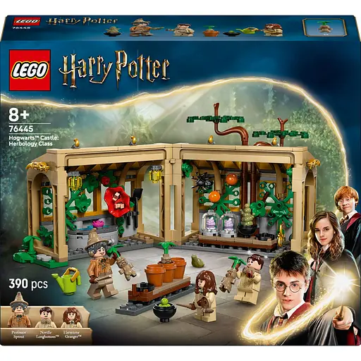 Конструктор LEGO Harry Potter Замок Гогвортс: урок гербології 390 деталей (76445) - фото 1
