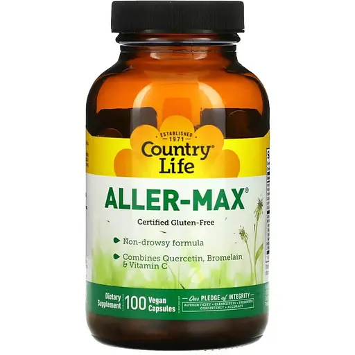 Витамины и минералы Country Life Aller-Max 100 вегакапсул - фото 1