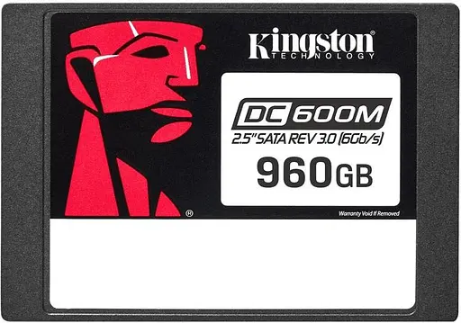 Накопитель SSD Kingston Sata 2.5 960GB 2.5" SATA DC600M 1TB (SEDC600M/960G) - фото 1