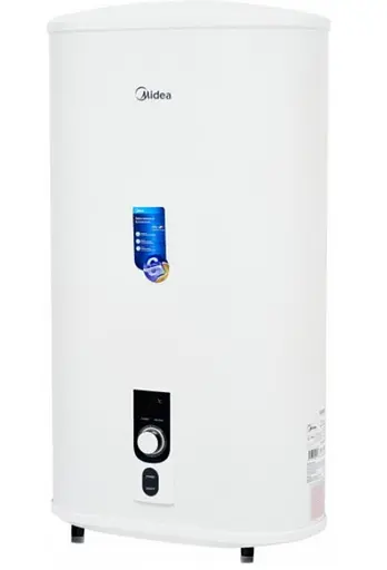 Водонагреватель Midea 100 л, 2 кВт, мокрый ТЭН, вертикальный, прямоугольный, белый (D100-20ED2(W)) - фото 2