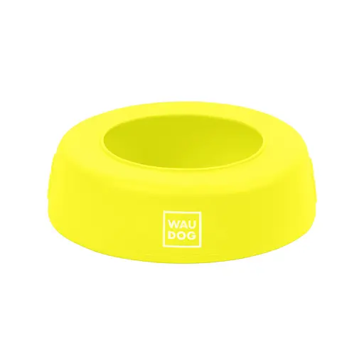 Миска-непроливайка Waudog Silicone 750 мл жовтий - фото 4