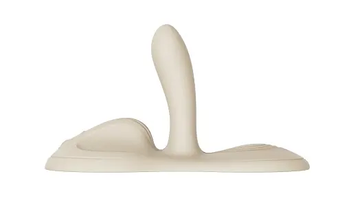 Вібратор Zalo Flora Smart Vibrating Pad 26.2 см білий - фото 3