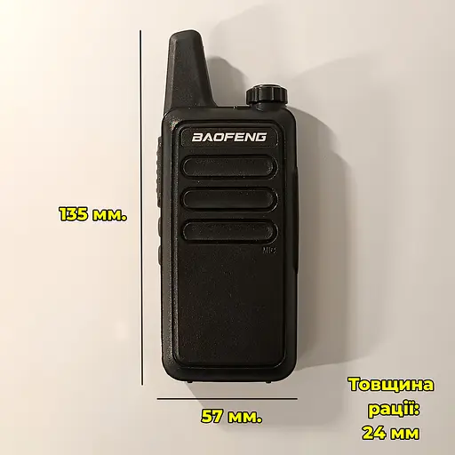 Комплект з двох рацій Baofeng BF-R5 - фото 3
