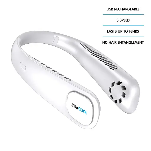 Портативний вентилятор StayCool Mini USB білий - фото 5