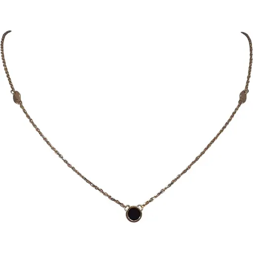 Золотое колье Tango с агатом. 869425