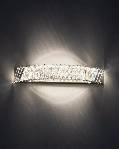 Бра, настінний світильник Nowodvorski 11711 Luxora LED 1x20W 3000K 1400Lm IP20 хром - фото 2