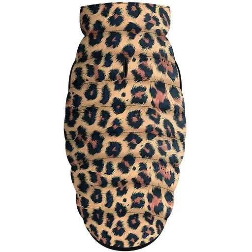 Курточка для собак WAUDOG Clothes малюнок Леопард M40 В 63-67 см С 39-43 см - фото 2