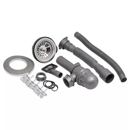 Кухонна мийка 570x450x160 мм + сифон Wezer 5745(08) Decor, Decor - фото 4