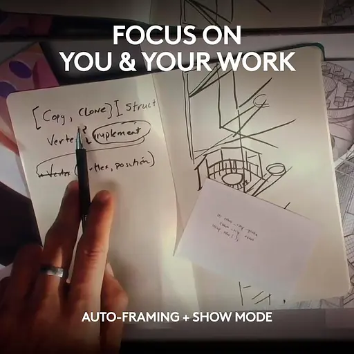 Веб-камера Logitech MX Brio 705 for Business 4K Graphite (960-001530) - фото 12