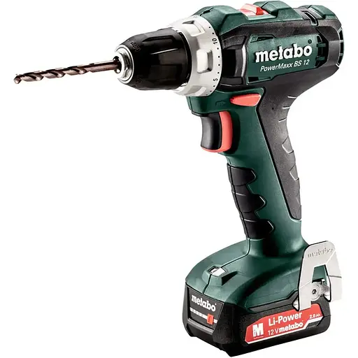 Дриль-шуруповерт Metabo PowerMaxx BS 12 (601036500) [119766] - фото 2