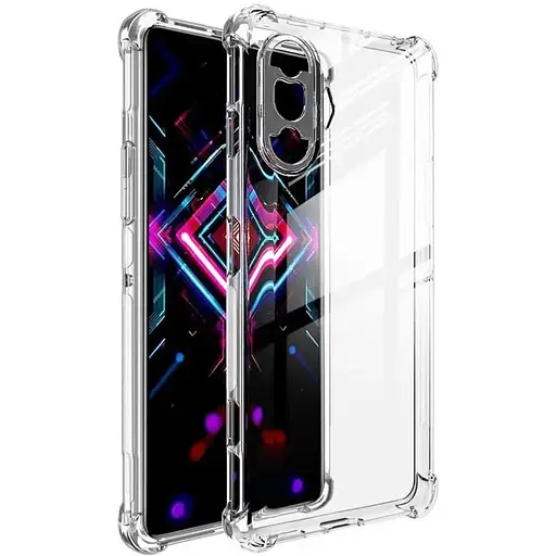 TPU чохол Getman Ease logo посилені кути Full Camera для Xiaomi Redmi K40/K40 Pro/K40 Pro+/Poco F3 Безбарвний (прозорий) - фото 1