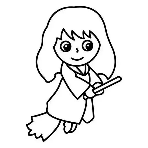 Картина-трафарет для раскрашивания песком "Летающая волшебница" Т-а5152 А5