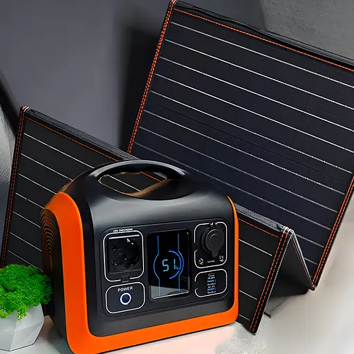 Набор портативная зарядная станция 600W с солнечной панелью OUPES 100W - фото 2