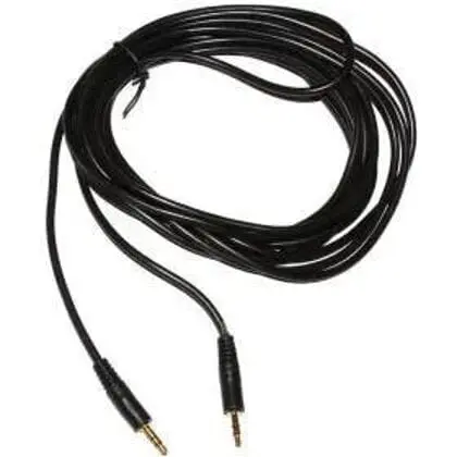 Кабель AUX Atcom 3.5 мм M - 3.5 мм M 5 м черный (17437) - фото 1