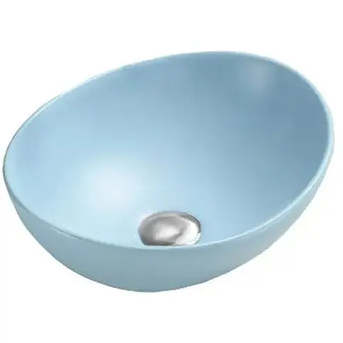 Умивальник Mexen Elza Blue Matt MEX-21014049, Синий - фото 1