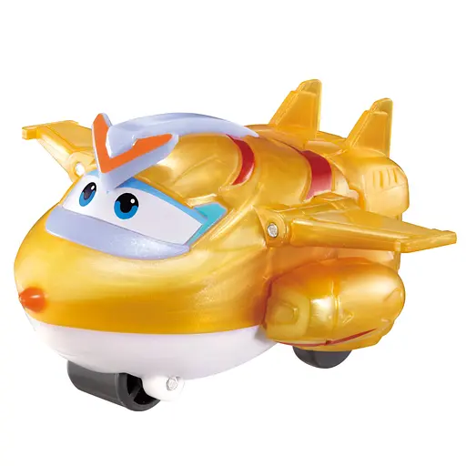 Ігрова фігурка-трансформер Super Wings Transform-a-Bots Золотий Хлопчик (Golden Boy) 5 см (EU780031) - фото 1