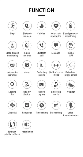 Смарт-годинник Lige BW0445 з силіконовим ремінцем Pink (17795) - фото 3